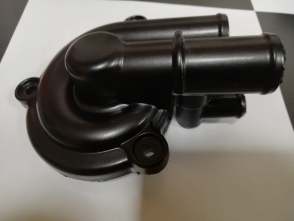 Wasserpumpendeckel - GASOLINA - Vespa GTS/HPE 125-310 ccm (ab Bj. 2005) - schwarz-matt